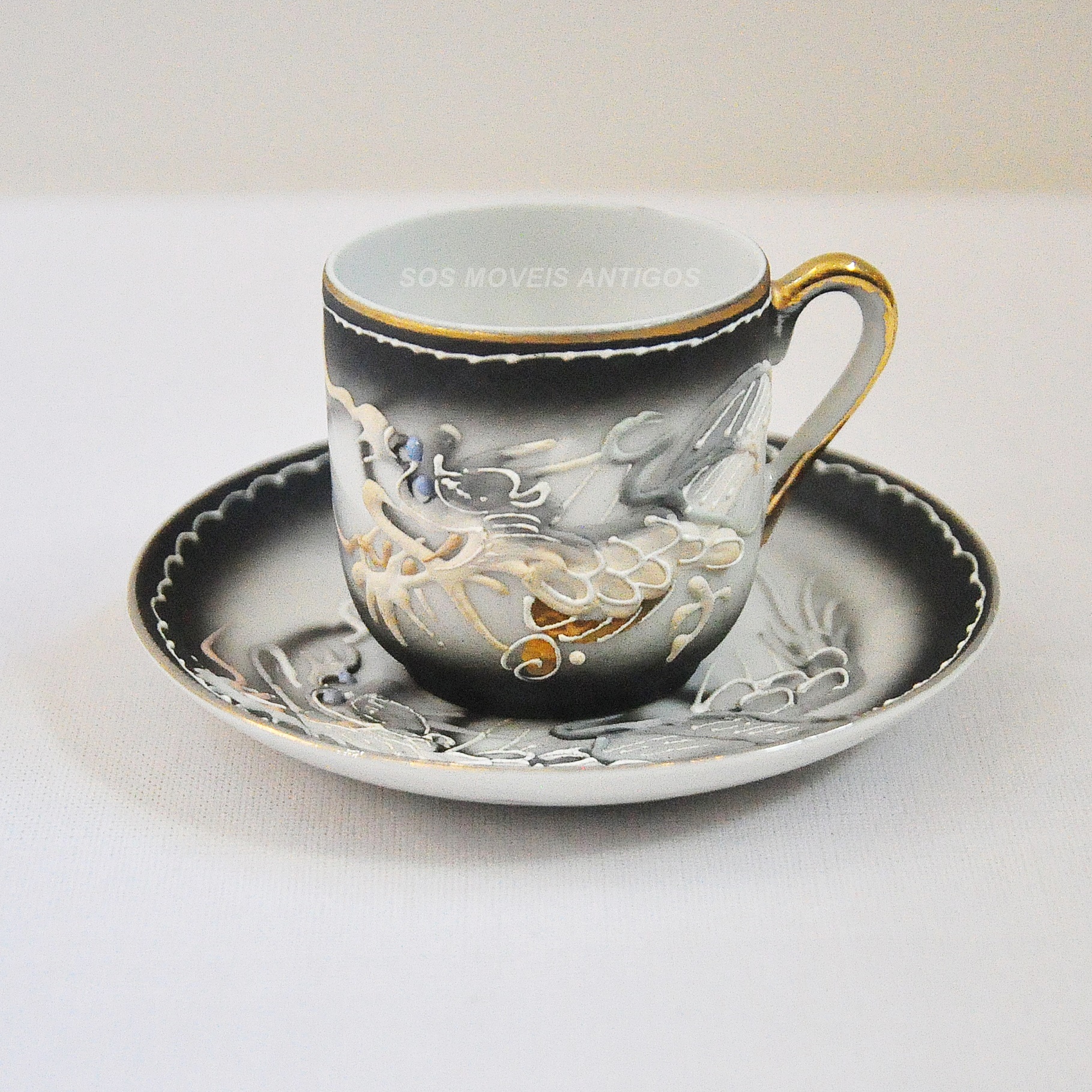 Antigo Jogo Café Ou Chá Porcelana Japonesa Meito (cod. 80)