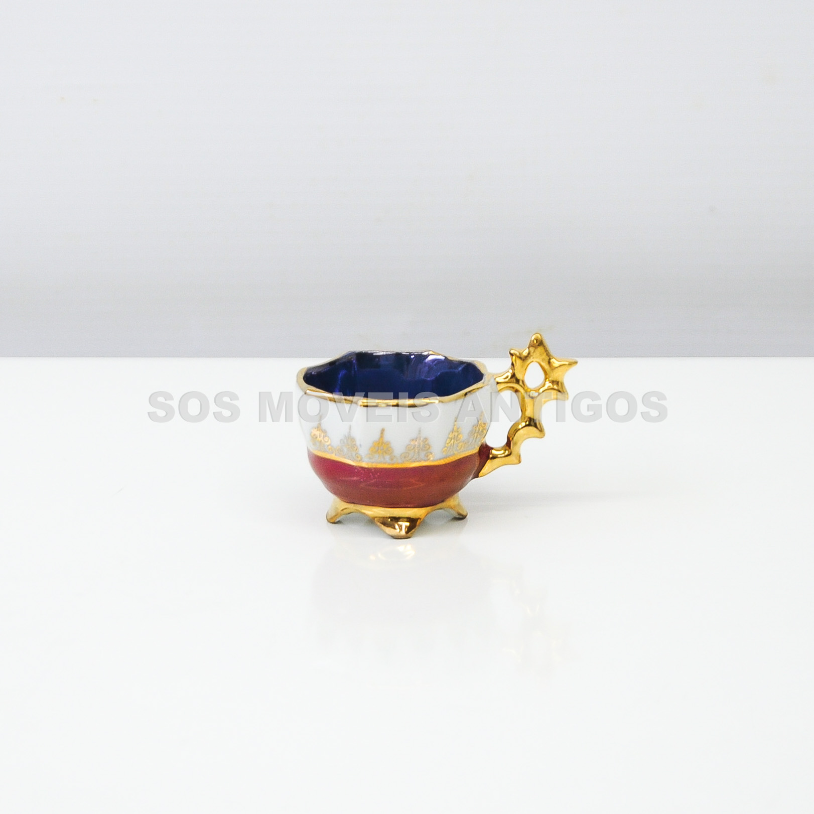 MINI XÍCARA COLECIONÁVEL - SOSMOVEISANTIGOS - ANTIQUARIO SP