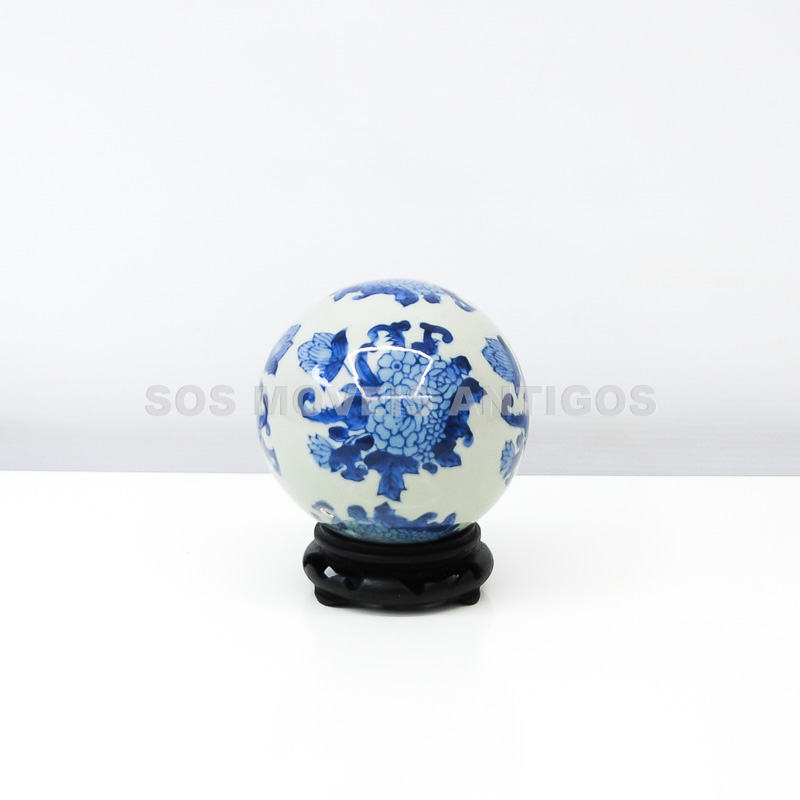 ESFERA DE PORCELANA ESTILO CHINOISERIE