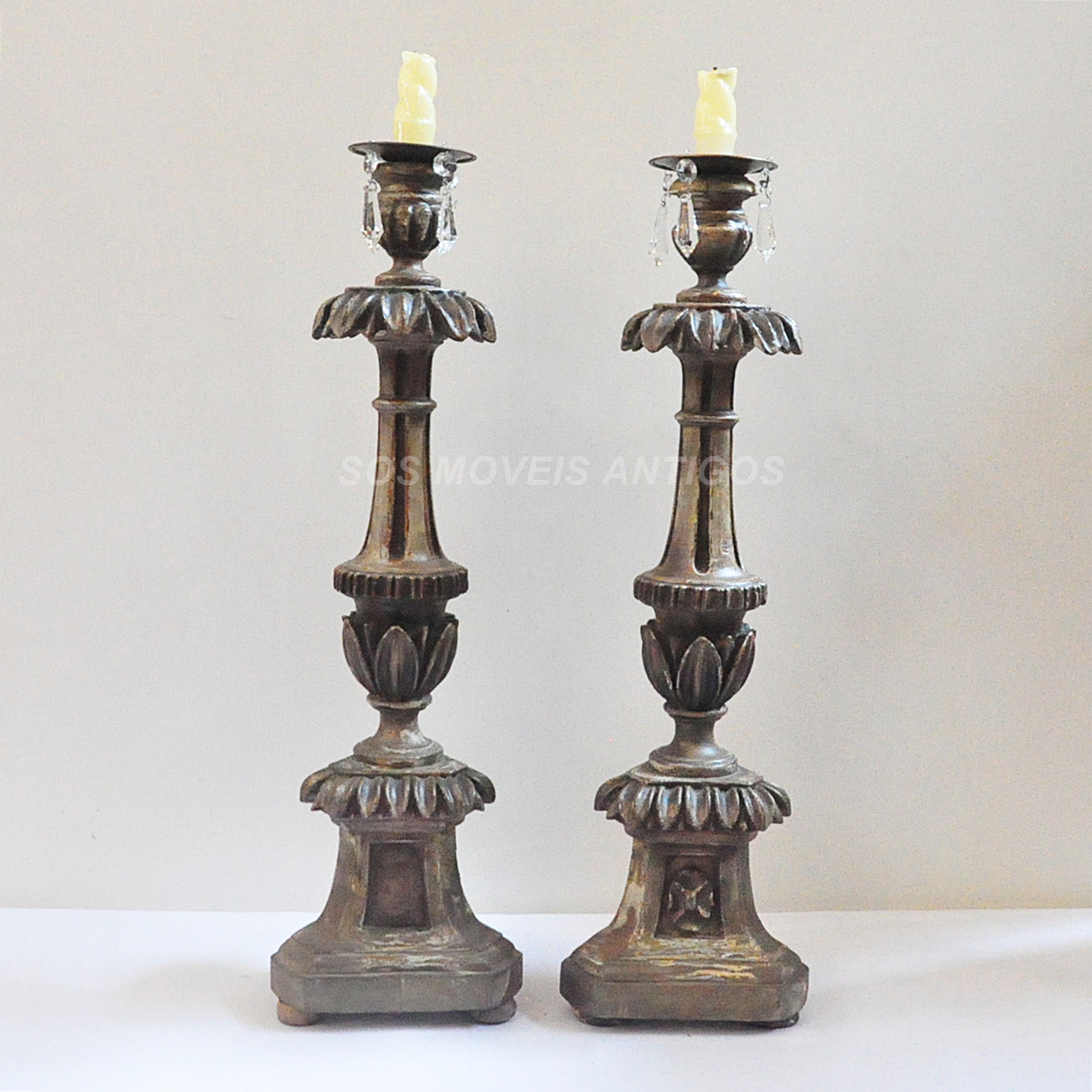 Castiçais Antiquário